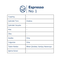 Espresso No:1 Espresso Çekirdek Kahve - 1KG - 2